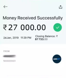 4rabet withdrawal screenshot 1