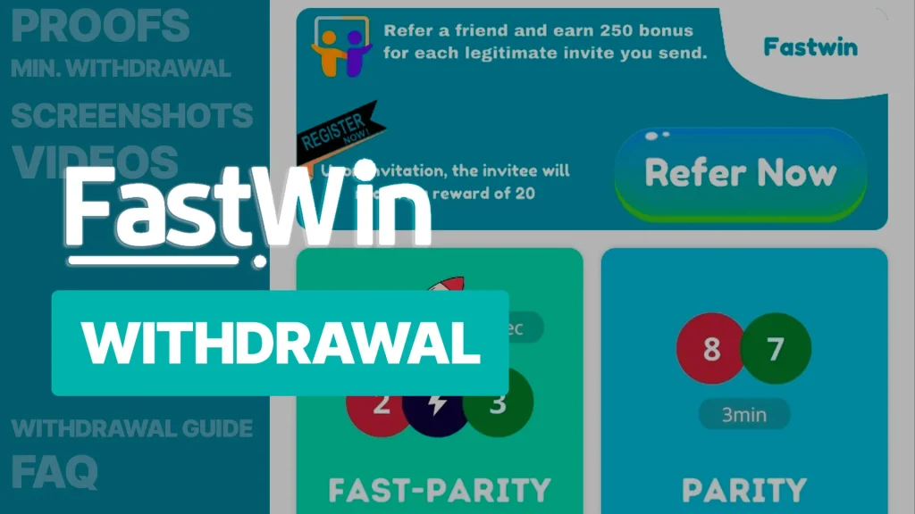 Fastwin withdrawal proof