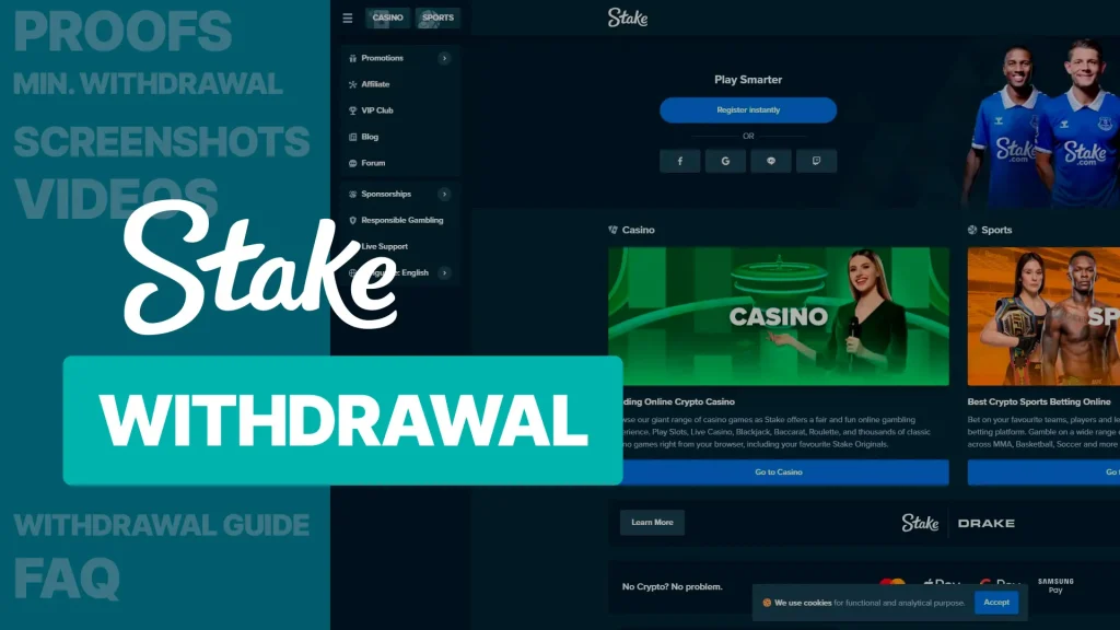 Stake withdrawal proof