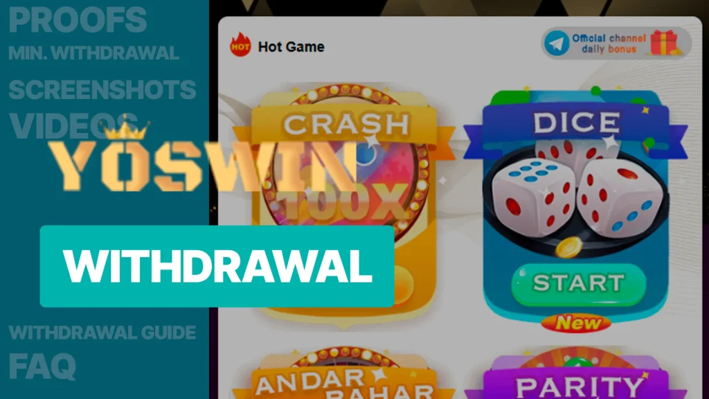 Yoswin withdrawal proof